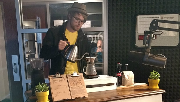 Graceful Closure makes coffee on the RIOT
