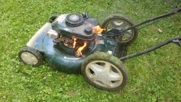 Best of the Worst of The RIOT: The Lawnmower Fire
