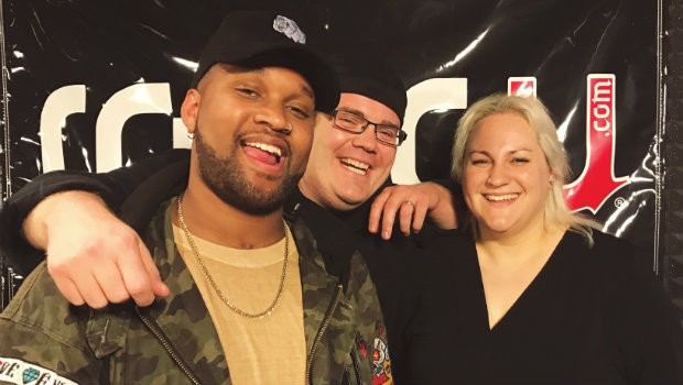 Canon in studio with The RIOT