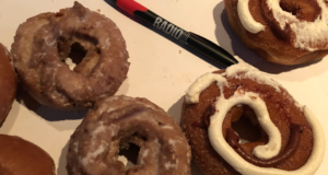 RIOT Food Fight: Krispy Kreme Pumpkin Donuts