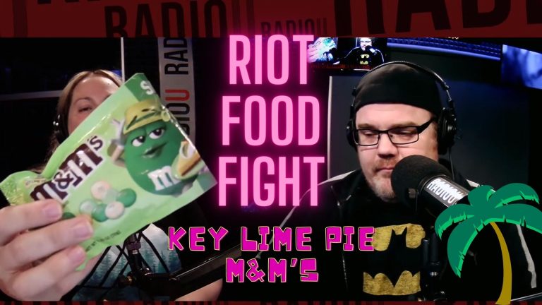 RIOT Food Fight: Key Lime Pie M&Ms