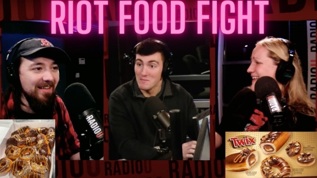 RIOT Food Fight: Krispy Kreme + Twix Doughnuts