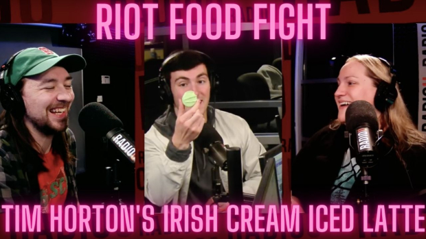 RIOT Food Fight: Tim Horton’s Irish Cream Iced Latte