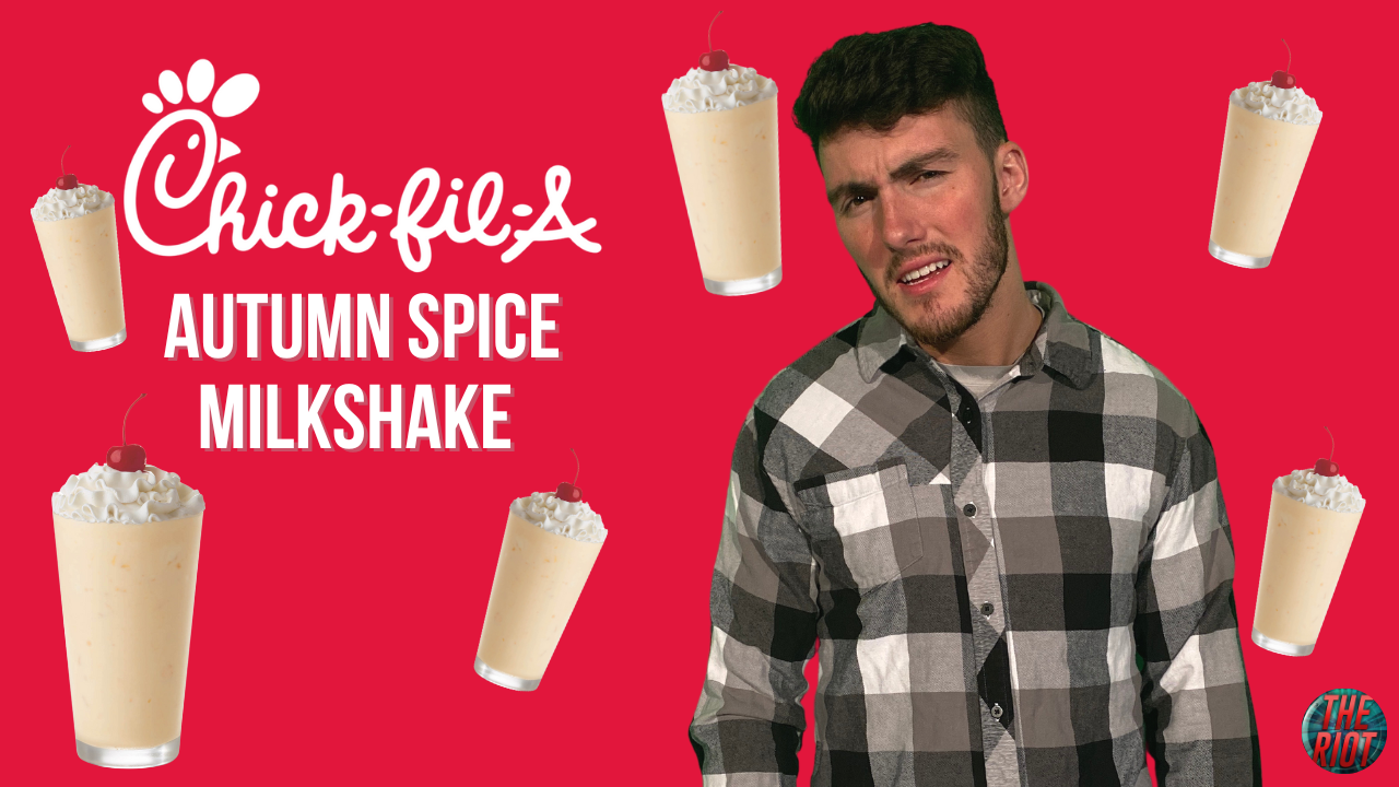 RIOT Food Fight Chick-Fil-A Autumn Spice Milkshake