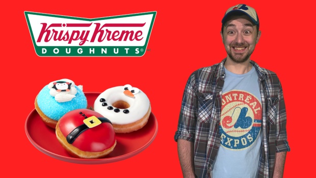 Krispy Kreme Christmas Doughnuts | The RIOT Food Fight