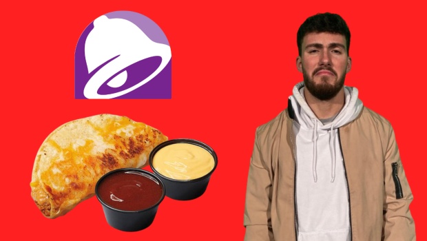 Taco Bell Grilled Cheese Dipping Taco | Food Fight