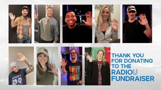Fundraiser - DJs Waving Thank You