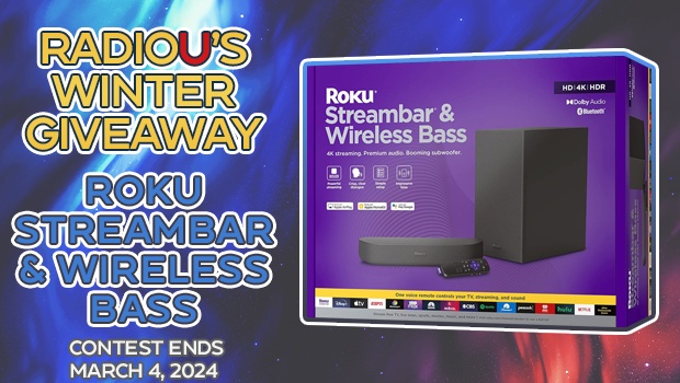 Win a Roku Streambar & Wireless Bass
