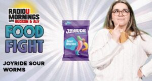 We Tried Ryan Trahan’s Joyride Sour Worms! | Food Fight