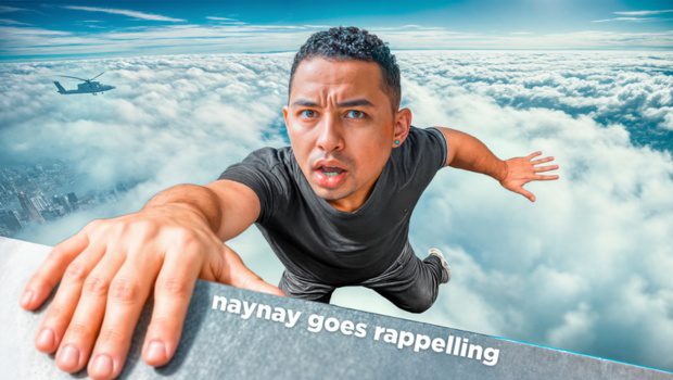 NayNay Goes Rappelling