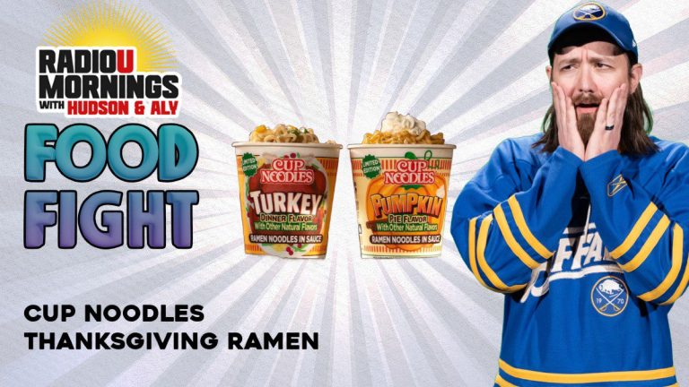 Food Fight Cup Noodles Thanksgiving Ramen