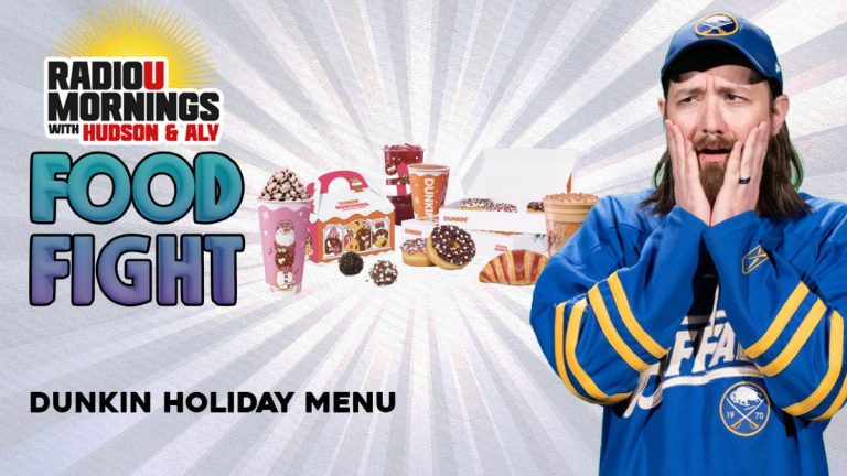 We Tried the NEW Dunkin Holiday Menu! | Food Fight