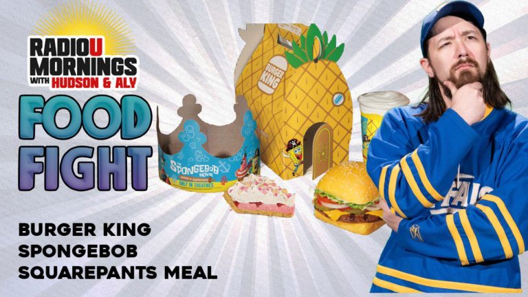 Food Fight Kraft Burger King Spongebob Squarepants Meal