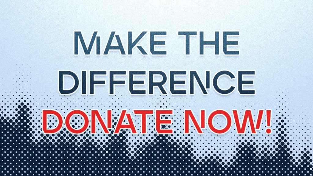 Make The Difference – Donate Now