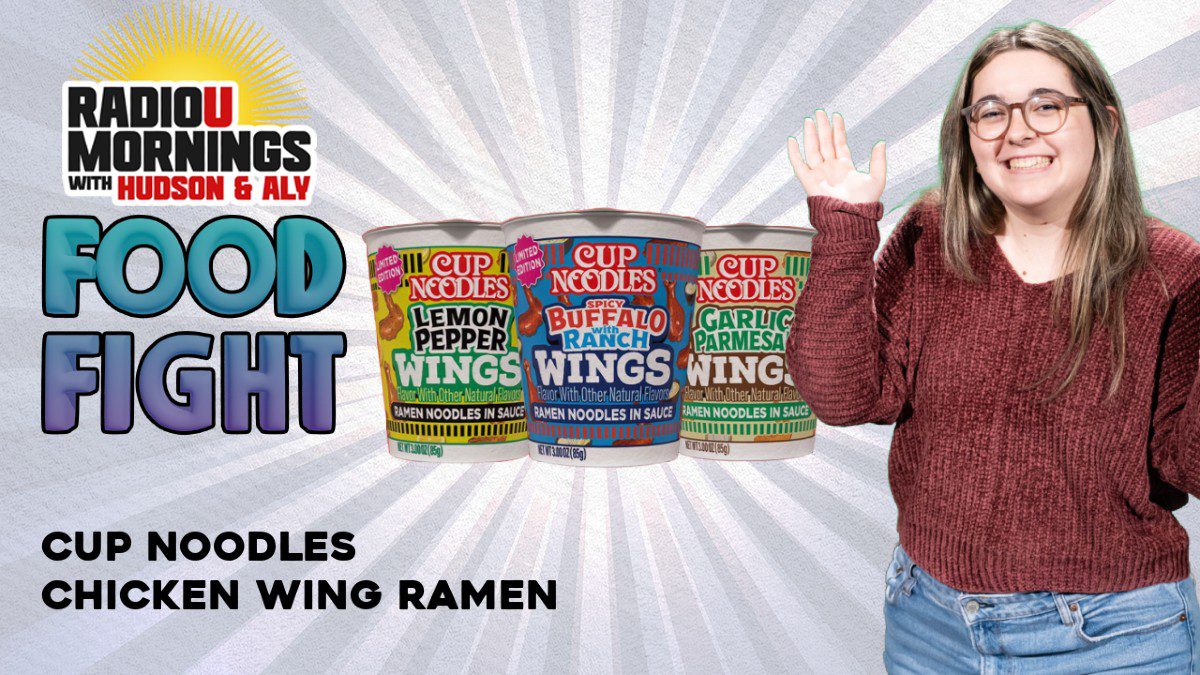 Food Fight Cup Noodles Chicken Wing Ramen