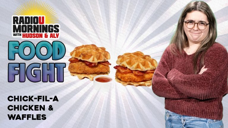 Food Fight Chick-fil-a Chicken and Waffles