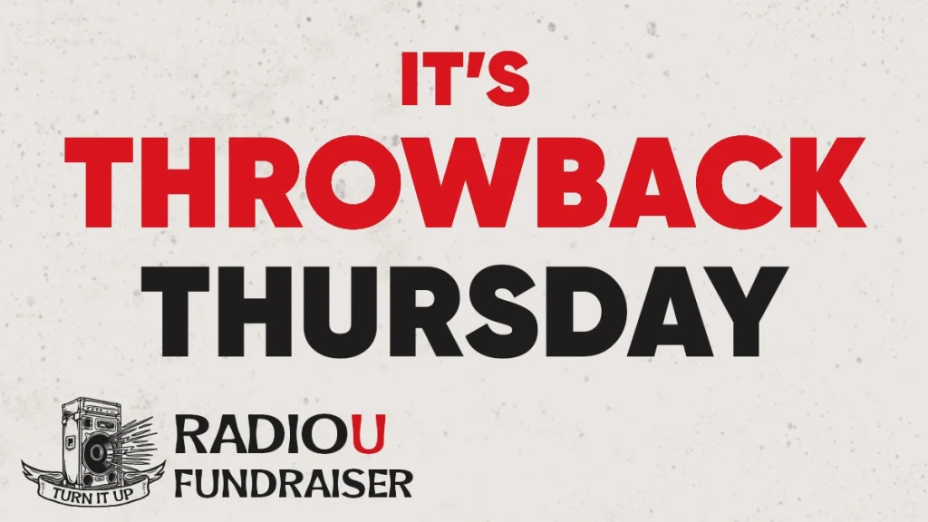 Fundraiser - It's Throwback Thursday