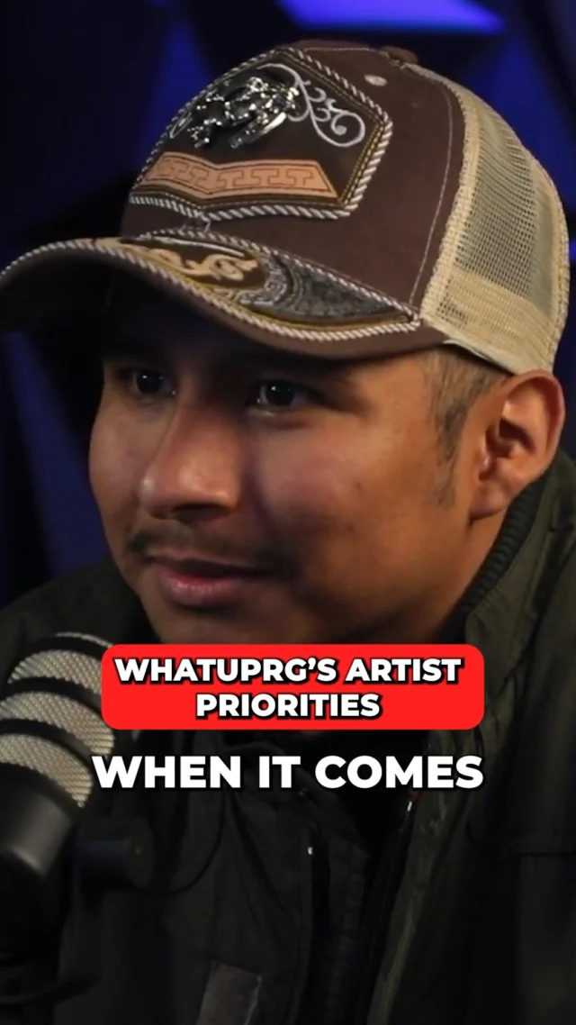 #WHATUPRG shares his priorities that he likes to focus on as an artist❗❤️

When are we getting new music❓👀
(via: @trendsettersense)