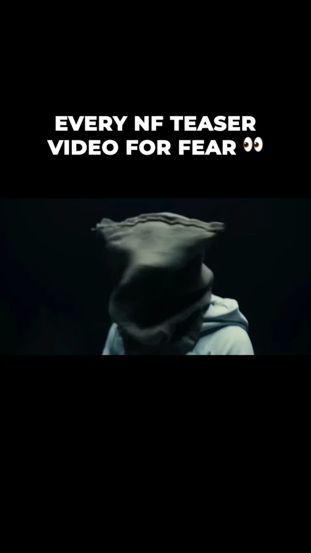 #NF drops his new ep "FEAR" on Friday so we put all his teaser videos side by side❗🖤

Who's ready❓🤔